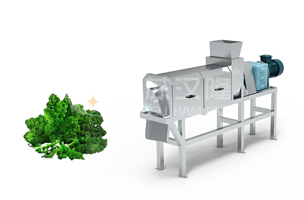 羽衣甘藍雙螺旋擠壓機